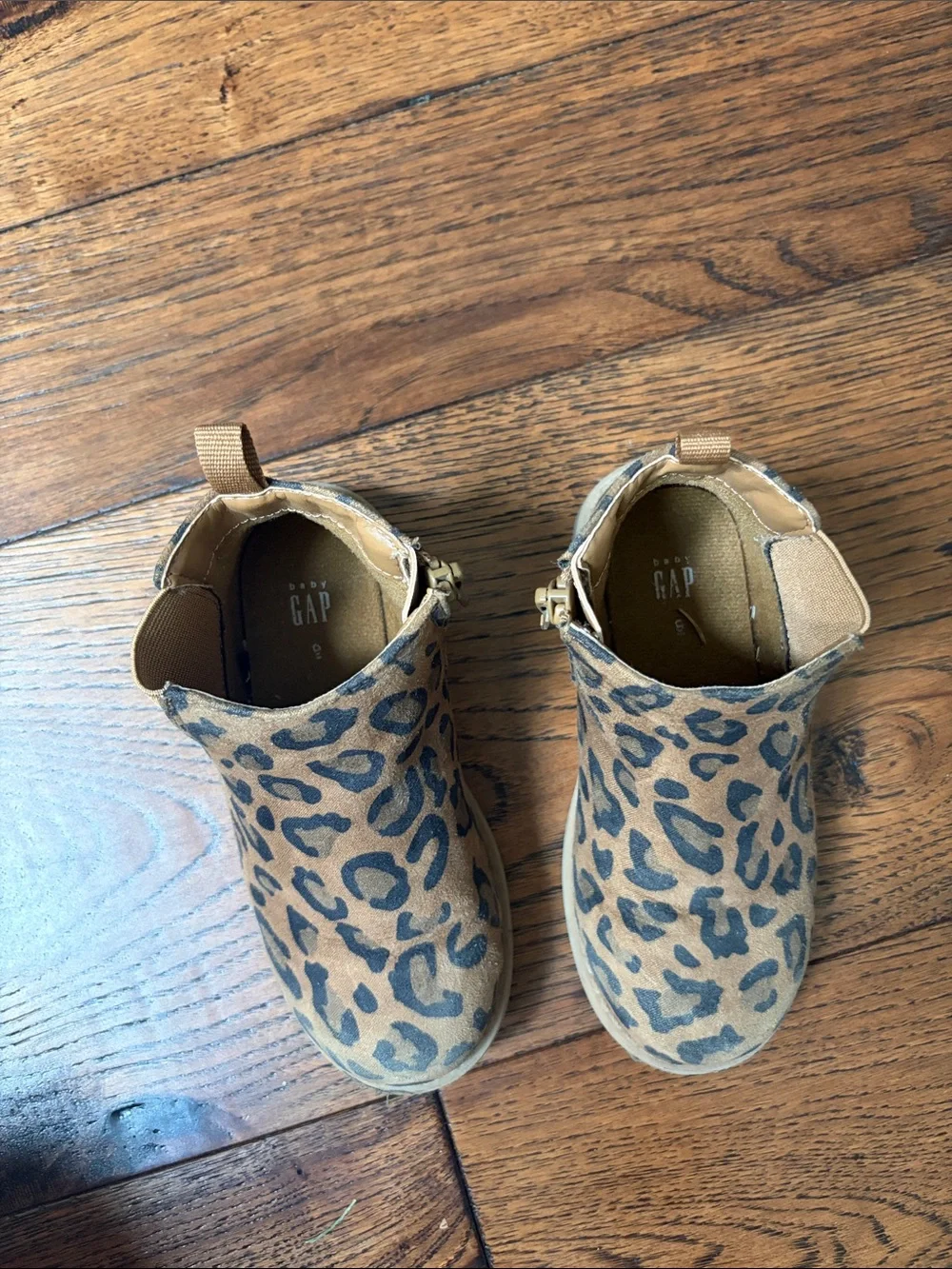 GAP Kids Leopard print Ankle Boots